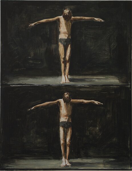oil on panel