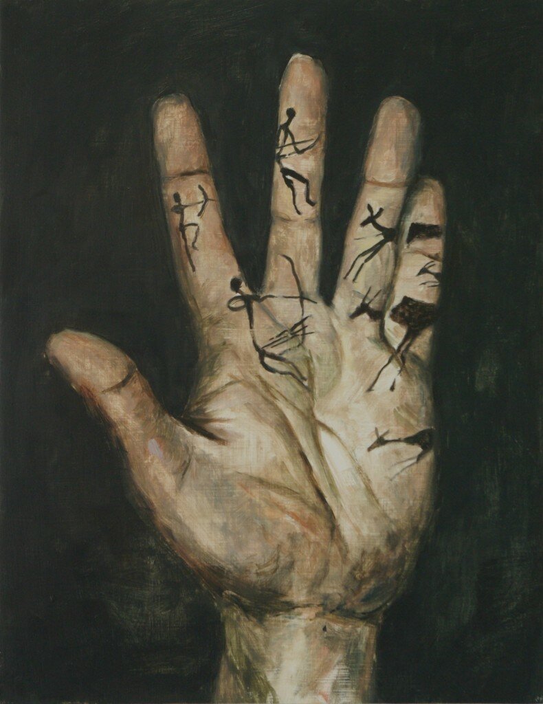 oil on panel