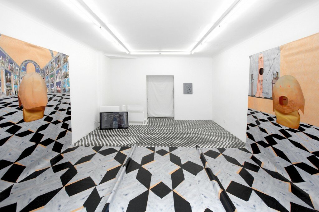 2 channel video/sound installation