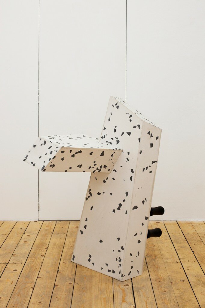 Plaster, foam, copper, rubber