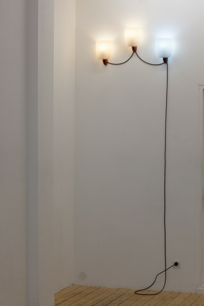 Lamps, three bulbs